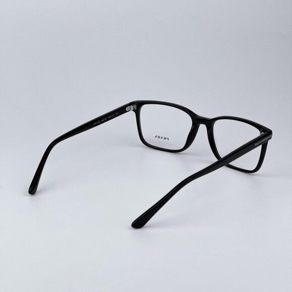 Prada PR14WV 1AB1O1 Women BRAND NEW Eyeglasses Black Square - Picture 4 of 11